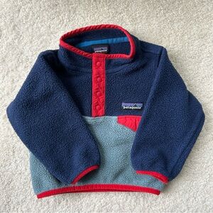 Patagonia Fleece Synchilla Pullover Jacket 6-12 Months
